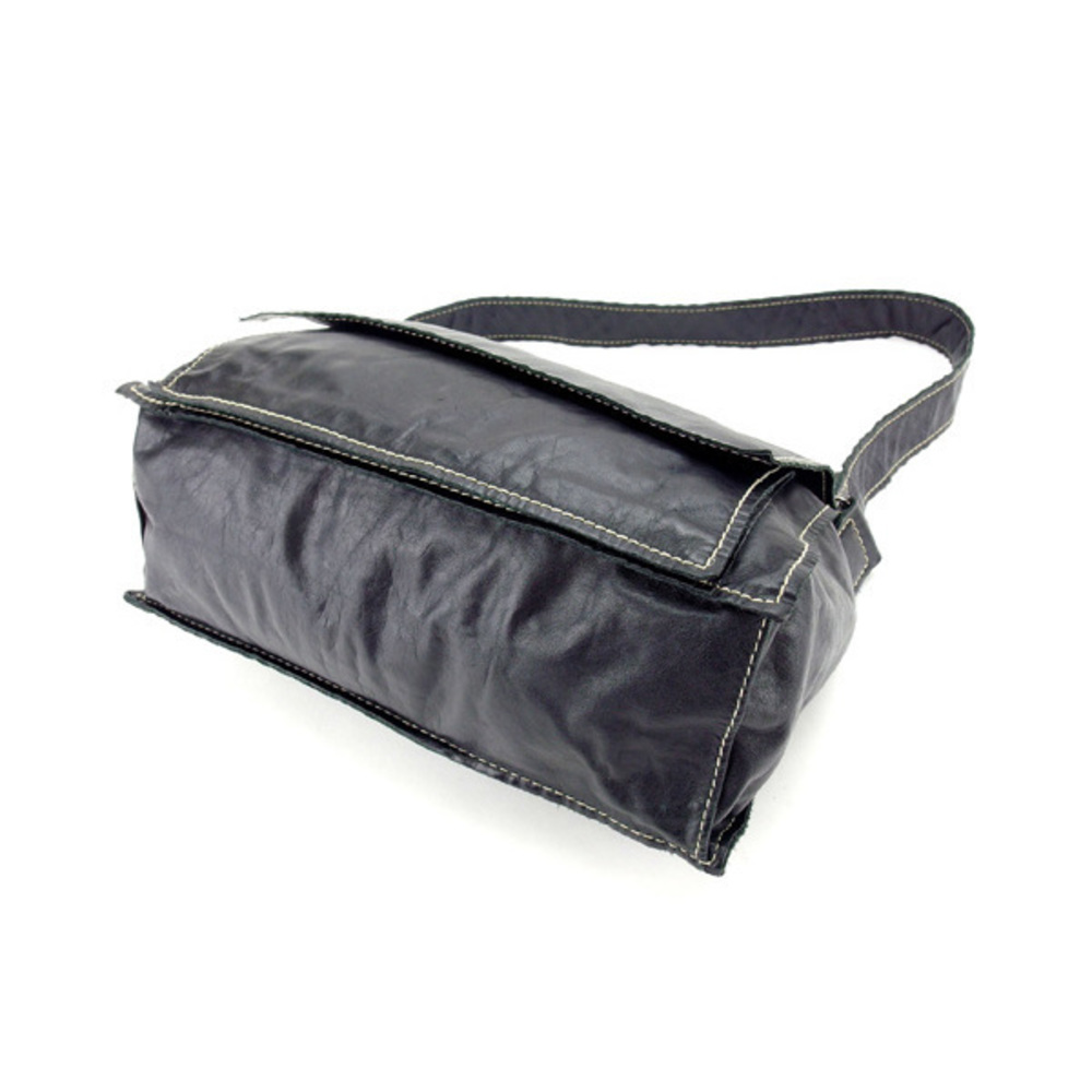 Miu Miu Shoulder Bag One Shoulder Stitch Black Sh… - image 3